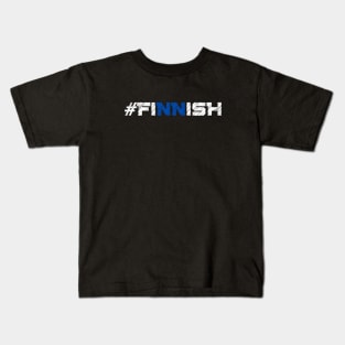 Hashtag Finnish Kids T-Shirt